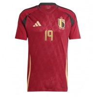 Belgien Johan Bakayoko #19 Heimtrikot EM 2024 Kurzarm